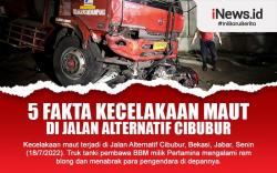 Infografis 5 Fakta Kecelakaan Maut di Jalan Alternatif Cibubur