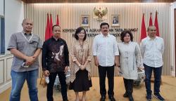 Menteri ATR/Kepala BPN Hadi Tjahjanto Terima Audiensi MNC Land dan MNC Media 