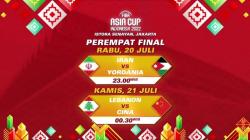 Saksikan Iran Vs Yordania dan Lebanon vs Cina di Perempat Final FIBA Asia Cup 2022, Hanya di iNews<