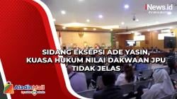 Sidang Eksepsi Ade Yasin, Kuasa Hukum Nilai Dakwaan JPU Tidak Jelas<