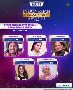 Nomine Indonesian Drama Series Awards 2022, Della Puspita Paling Sering Menghiasi Cover Majalah