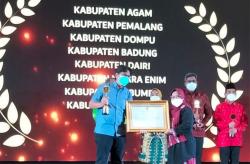 Kebumen Raih Penghargaan KPAI sebagai Kabupaten Ramah Anak 2022