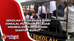 Sekolah Tatap Muka Baru Dimulai, Puluhan Pelajar Membolos di Pematang Siantar Sumut
