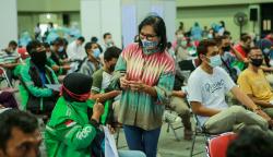70 Persen Lebih Mitra Pengemudi Grab Indonesia Telah Divaksin Booster