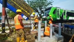 Kurangi Angka Kecelakaan, Palang Pintu Perlintasan Kereta Api Ditambah