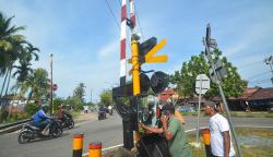 KAI Daop 1 Jakarta Bakal Tutup 67 Perlintasan Sebidang KA Tahun Ini