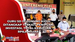 Guru SD di Gunung Kidul Ditangkap Terkait Penipuan Investasi, Total Kerugian Rp8,9 Miliar