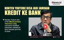 Infografis Konten YouTube Bisa Jadi Jaminan Kredit ke Bank
