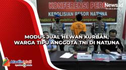 Modus Jual Hewan Kurban, Warga Tipu Anggota TNI di Natuna