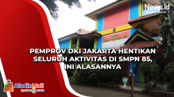 Pemprov DKI Jakarta Hentikan Seluruh Aktivitas di SMPN 85, Ini Alasannya