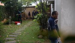 Suasana Pra Rekonstruksi Polisi Tembak Polisi di Kediaman Irjen Ferdy Sambo