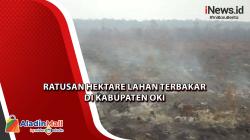 Video Ratusan Hektare Lahan Terbakar di Kabupaten OKI 