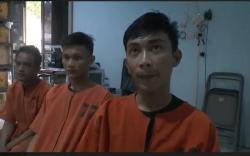 Begal Sadis Belakang Mal di Palembang Ditangkap, Pelaku Terlihat Lugu di Kantor Polisi <
