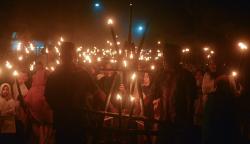 Meriahkan Tahun Baru Islam, Ratusan Warga Cikarang Barat Pawai Obor Sepanjang Jalan 3 Kilometer