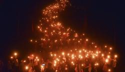 Pawai 1.000 Obor untuk Tolak Bala di Perkampungan Adat Nagari Sijunjung