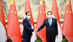 Pertemuan Bilateral Presiden Jokowi - PM China Li Keqiang<