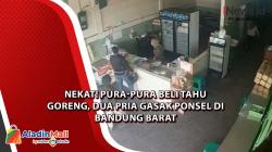 Nekat! Pura-pura Beli Tahu Goreng, Dua Pria Gasak Ponsel di Bandung Barat<