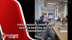 Video Viral Anggota DPRD Garut Ngamuk Banting Mic, Ini Penyebabnya<