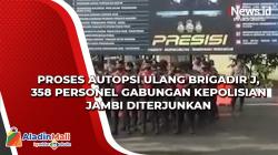 Proses Autopsi Ulang Brigadir J, 358 Personel Gabungan Kepolisian Jambi Diterjunkan