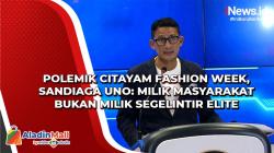 Polemik Citayam Fashion Week, Sandiaga Uno: Milik Masyarakat Bukan Milik Segelintir Elite
