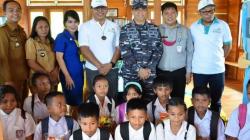 Dukung Pendidikan Generasi Muda, Danlantamal VIII Resmikan Rumah Pintar Desa Budo Minahasa Utara   