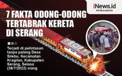 Infografis Fakta Odong-Odong Tertabrak Kereta di Serang