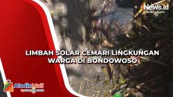 Limbah Solar Cemari Lingkungan Warga di Bondowoso