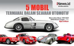 Infografis 5 Mobil Langka Termahal dalam Sejarah Otomotif, Mercedes-Benz Punya Mobil Rp2 Triliun