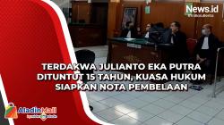 Terdakwa Julianto Eka Putra Dituntut 15 Tahun, Kuasa Hukum Siapkan Nota Pembelaan