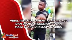 Viral Pemotor Dihentikan, Dipukul dan Diancam Segerombolan Mata Elang di Kelapa Gading