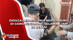 Diduga Depresi, Pria Bersembunyi di Gorong-Gorong Selama 6 Jam di Bekasi