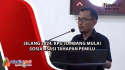 Jelang 2024, KPU Jombang Mulai Sosialisasi Tahapan Pemilu