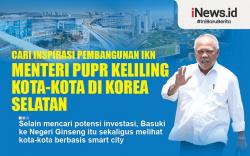 Infografis Cari Inspirasi Pembangunan IKN, Menteri PUPR Keliling Kota-kota di Korea Selatan