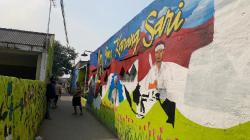 Keren, Gang Sempit di Padalarang KBB yang Semula Kumuh Kini Indah Penuh Warna<