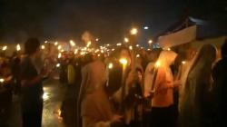 Ribuan Warga Padalarang KBB Meriahkan Pawai Obor Sambut Tahun Baru Islam<