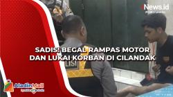 Sadis! Begal Rampas Motor dan Lukai Korban di Cilandak