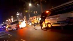 Bus Pendukung PSS Sleman Diserang OTK di Cibinong