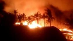40 Kamar Ludes Dilalap Api di Gili Trawangan, Polres  Turunkan Tim Selidiki Penyebab Kebakaran