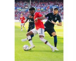 Hasil Uji Coba: Jurus Simeone Ampuh, Atletico Madrid Hajar Man United