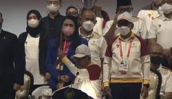 Wapres Ma'ruf Amin Angkat Keris Tandai Pembukaan ASEAN Para Games 2022