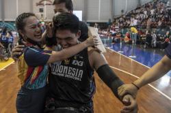 Tim Basket Kursi Roda 3X3 Indonesia Raih Perunggu APG 2022