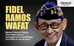 Infografis Fidel Ramos Wafat
