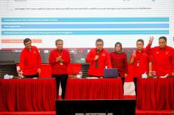 PDI Perjuangan Kirimkan Data ke Sipol KPU Secara Online