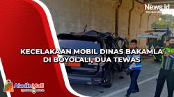 Kecelakaan Mobil Dinas Bakamla di Boyolali, Dua Tewas