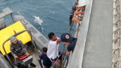 3 KRI Selamatkan ABK Tenggelam di Perairan Bangka saat Latgabma Super Garuda Shield