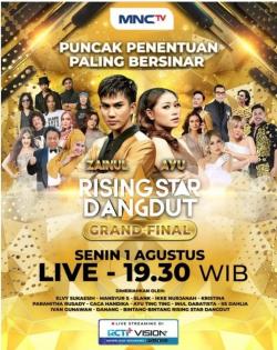 Saksikan Final Rising Star Dangdut, LIVE di MNCTV, RCTI+ dan Vision+