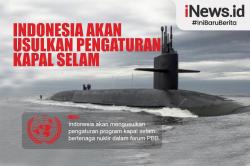 Infografis Indonesia Usulkan Aturan Kapal Selam Nuklir ke PBB