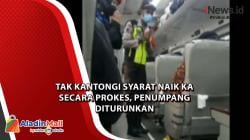 Tak Kantongi Syarat Naik KA secara Prokes, Penumpang Diturunkan