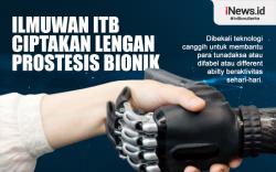 Infografis Ilmuwan ITB Ciptakan Lengan Prostesis Bionik Berteknologi Canggih<