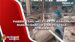 Pabrik Tahu Meledak di Asahan, Rumah Hancur dan Pekerja Terluka